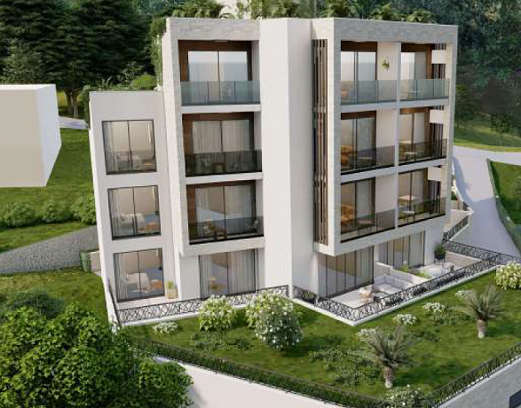 Wohnungen in einem neuen Gebäude in Tivat